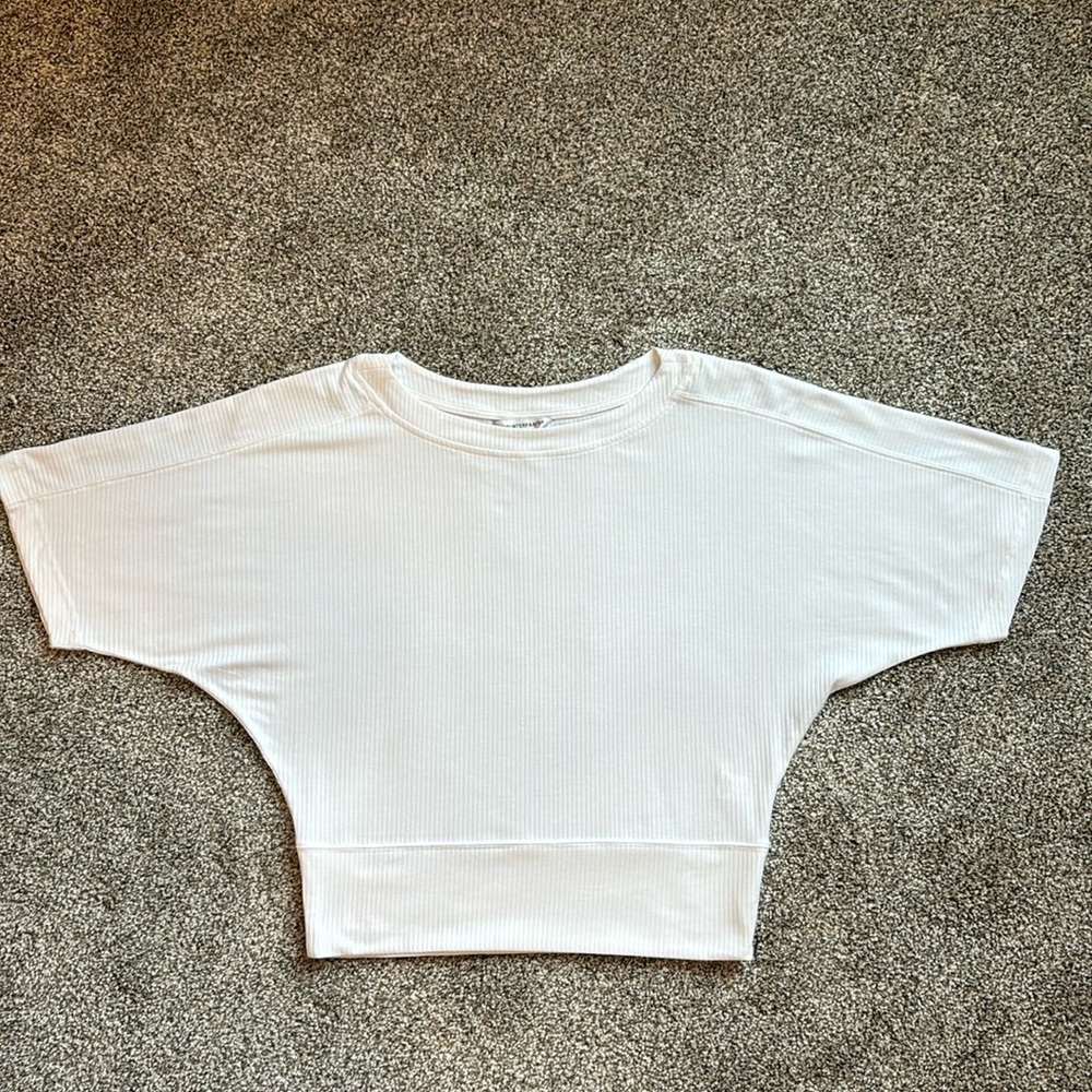 Counterparts women’s ribbed knit blouse size S